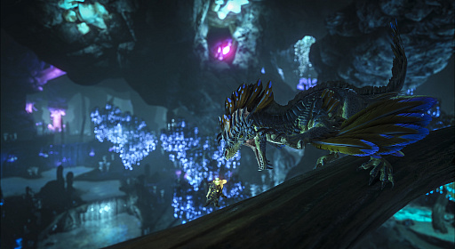 画像ギャラリー No.004のサムネイル画像 / サバイバルアクション「ARK: Survival Evolved」に,巨大な地下洞窟を追加する最新拡張パック「Aberration」が登場