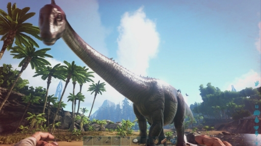 画像ギャラリー No.015のサムネイル画像 / PS4版「ARK: Survival Evolved」プレイレポート。恐竜が闊歩する世界で,プレイヤーそれぞれのスタイルでサバイバル生活が楽しめる