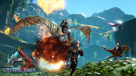 画像ギャラリー No.002のサムネイル画像 / PS4版「ARK：Survival Evolved」にCrystal Islesを追加する無料アップデートが実装。新たな翼竜トロペオグナトゥスも出現