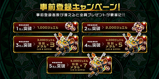 画像ギャラリー No.003のサムネイル画像 / 「KINGDOM HEARTS Unchained χ」の次期バージョン「Union χ」,事前登録受付が開始
