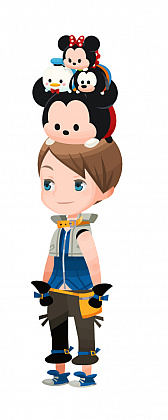 画像ギャラリー No.002のサムネイル画像 / 「KINGDOM HEARTS Union χ」にツム達が登場。4月14日4：00より，ログインボーナスで“ツムツムアバターパーツ”をもらえる