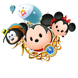 画像ギャラリー No.005のサムネイル画像 / 「KINGDOM HEARTS Union χ」にツム達が登場。4月14日4：00より，ログインボーナスで“ツムツムアバターパーツ”をもらえる