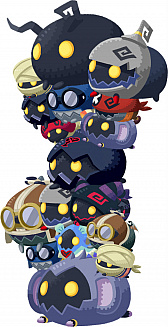 画像ギャラリー No.007のサムネイル画像 / 「KINGDOM HEARTS Union χ」にツム達が登場。4月14日4：00より，ログインボーナスで“ツムツムアバターパーツ”をもらえる