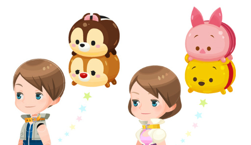 画像ギャラリー No.009のサムネイル画像 / 「KINGDOM HEARTS Union χ」にツム達が登場。4月14日4：00より，ログインボーナスで“ツムツムアバターパーツ”をもらえる