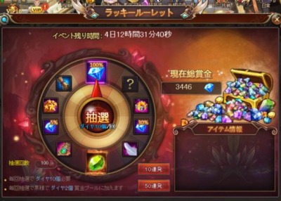 画像ギャラリー No.003のサムネイル画像 / 「WindGlory」新サーバー「クロノス」がオープン。期間限定ルーレットを実施