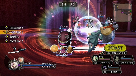 画像ギャラリー No.005のサムネイル画像 / 「よるのないくに」の戦闘システムをおさらい。漆黒の翼が目を引く変身形態「ナイトメアフォーム」のビジュアルも