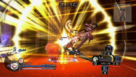 画像ギャラリー No.010のサムネイル画像 / 「よるのないくに」の戦闘システムをおさらい。漆黒の翼が目を引く変身形態「ナイトメアフォーム」のビジュアルも