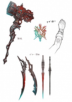 画像ギャラリー No.025のサムネイル画像 / 「よるのないくに」の最新情報公開。今回は，アーナスが使う武器の特徴と，戦いを有利に進められるスキルやアイテムが明らかに