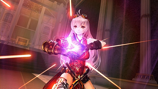 画像ギャラリー No.030のサムネイル画像 / 「よるのないくに」の最新情報公開。今回は,アーナスが使う武器の特徴と,戦いを有利に進められるスキルやアイテムが明らかに