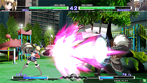 画像ギャラリー No.011のサムネイル画像 / アーケード「UNDER NIGHT IN-BIRTH Exe:Late[st]」，新キャラ「ミカ」の実装やキャラバランス調整を含むアップデートが2016年夏に実施へ