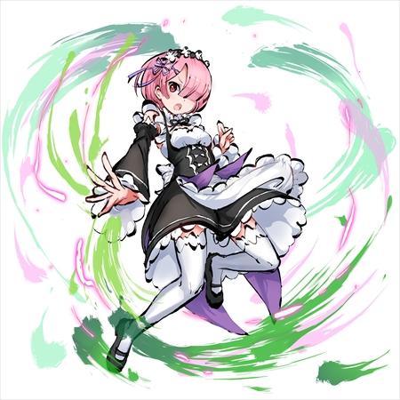 画像ギャラリー No.006のサムネイル画像 / 「ひめがみ絵巻」,アニメ「Re:ゼロから始める異世界生活」とのコラボイベントを開催