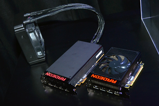 画像ギャラリー No.010のサムネイル画像 / ［E3 2015］AMD，新世代GPU「Radeon R9 Fury」を発表。15cm強の短尺モデルから空冷，液冷，デュアルGPU構成までの4モデル展開に
