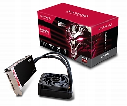 画像ギャラリー No.003のサムネイル画像 / リファレンス仕様のSapphire製R9 Fury Xカード，税込10万8000円で発売