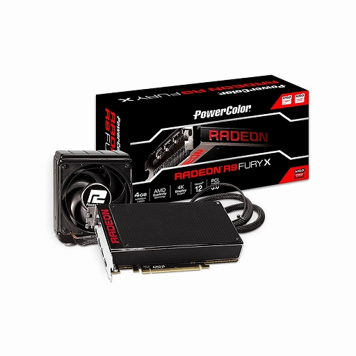 画像ギャラリー No.001のサムネイル画像 / PowerColor製のR9 Fury Xカードが6月下旬発売。価格は10万8000円