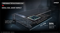 画像ギャラリー No.007のサムネイル画像 / 「Radeon R9 Fury X」レビュー。GeForceの上位モデルと戦えるRadeonが,唯一無二の特徴を武器に戻ってきた