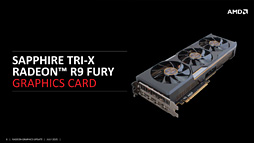 画像ギャラリー No.008のサムネイル画像 / AMD，「Radeon R9 Fury」のスペックを発表。「Fiji」の空冷対応版はメーカー想定売価549ドル（税別）で14日発売