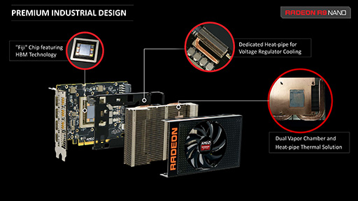 画像ギャラリー No.010のサムネイル画像 / Mini-ITXサイズのカードでスペックと価格はR9 Fury Xクラス!? AMDが「Radeon R9 Nano」を発表