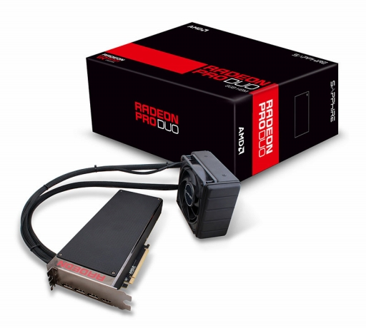 画像ギャラリー No.001のサムネイル画像 / エーキューブ，Radeon Pro Duoの単体販売を7月中旬に開始