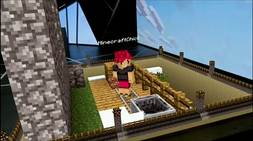 画像ギャラリー No.004のサムネイル画像 / ［E3 2015］AR-HMD「Microsoft HoloLens」対応の「Minecraft」デモが披露。神の視点でマップのオブジェクトを操作可能に