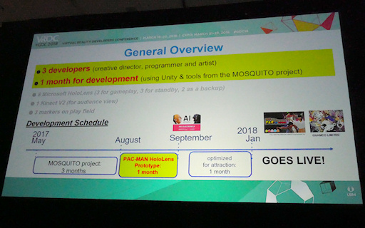 画像ギャラリー No.008のサムネイル画像 / ［GDC 2018］複合現実はアトラクション向き？ HoloLensを使ったパックマンの開発で見えたものとは