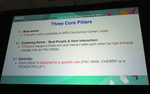 画像ギャラリー No.010のサムネイル画像 / ［GDC 2018］複合現実はアトラクション向き？ HoloLensを使ったパックマンの開発で見えたものとは