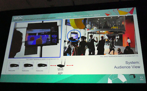 画像ギャラリー No.016のサムネイル画像 / ［GDC 2018］複合現実はアトラクション向き？ HoloLensを使ったパックマンの開発で見えたものとは