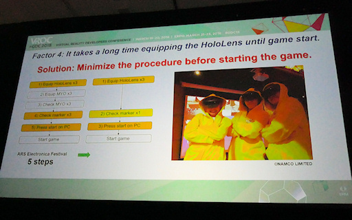 画像ギャラリー No.018のサムネイル画像 / ［GDC 2018］複合現実はアトラクション向き？ HoloLensを使ったパックマンの開発で見えたものとは