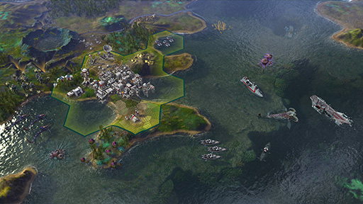 画像ギャラリー No.004のサムネイル画像 / ［E3 2015］新たなフロンティアは大海原。「Civilization: Beyond Earth」の拡張パック「Rising Tide」についてプロデューサーに聞いた
