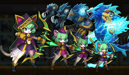 画像ギャラリー No.004のサムネイル画像 / 「LINE ウパルサガ」,事前登録の受付開始。メッセージや絵文字で会話できるリアルタイムPvPが特徴のスマホ向けディフェンスゲーム