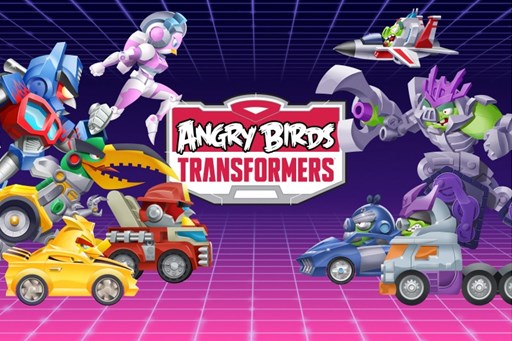 画像ギャラリー No.001のサムネイル画像 / 「Angry Birds Transformers」,日本での配信がスタート。“サイバトロバード”達が“デストロピッグズ”と手を組んで戦うシューティングアクションゲーム