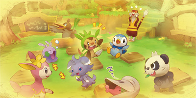 画像ギャラリー No.033のサムネイル画像 / 3DS「ポケモン超不思議のダンジョン」の新情報が公開。新機能「つながりオーブ」でポケモンを仲間にしよう