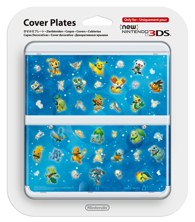 画像ギャラリー No.003のサムネイル画像 / 「ポケモン超不思議のダンジョン」をテーマにしたNew3DS用きせかえプレートが,ソフトと同じ9月17日に発売