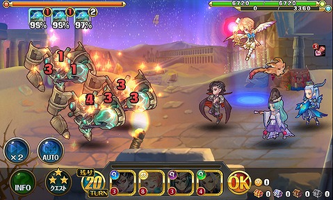 画像ギャラリー No.013のサムネイル画像 / 【PR】スライドパズルがバトルになった!?　「VALHALLA CUBE」は独特の爽快感と達成感が魅力的