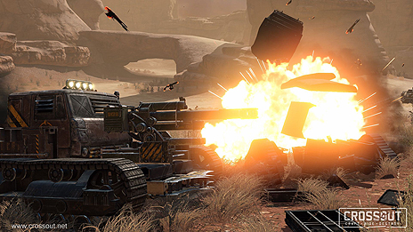 画像ギャラリー No.005のサムネイル画像 / 「War Thunder」のGaijinが手がける「Crossout」がクローズドβテストに突入。「創って，乗って，破壊する」PC用MMOアクション