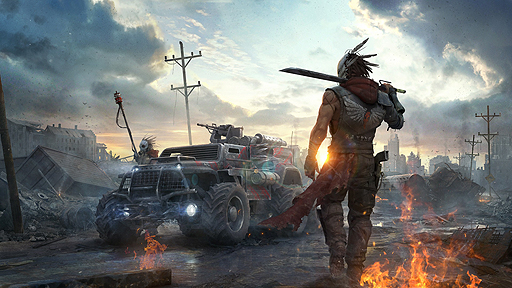 画像ギャラリー No.003のサムネイル画像 / DMM，創り上げた戦闘車両で暴れ回るMMOクラフト系カーアクション「Crossout」の日本語版サービスを発表。PCとPS4で今秋リリースへ