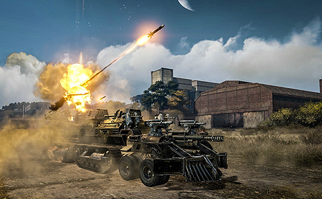 画像ギャラリー No.006のサムネイル画像 / DMM，創り上げた戦闘車両で暴れ回るMMOクラフト系カーアクション「Crossout」の日本語版サービスを発表。PCとPS4で今秋リリースへ