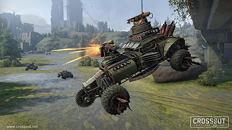 画像ギャラリー No.006のサムネイル画像 / 「CROSSOUT」，実装準備が進む新ファクション「ファイアスターター」のパーツをいち早く体験できるイベント「ホットスポット」が開始
