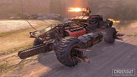 画像ギャラリー No.009のサムネイル画像 / 「CROSSOUT」，実装準備が進む新ファクション「ファイアスターター」のパーツをいち早く体験できるイベント「ホットスポット」が開始