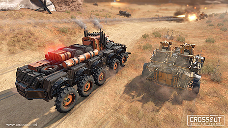 画像ギャラリー No.003のサムネイル画像 / 「CROSSOUT」，PvEにフォーカスした大規模なアップデートが実施。“世紀末の芸術”に触れられるというエイプリルフールイベントの情報も