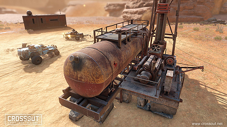 画像ギャラリー No.005のサムネイル画像 / 「CROSSOUT」，PvEにフォーカスした大規模なアップデートが実施。“世紀末の芸術”に触れられるというエイプリルフールイベントの情報も