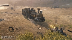 画像ギャラリー No.002のサムネイル画像 / 「CROSSOUT」,特別車両リヴァイアサンを操作して戦う「クランバトル」が実装