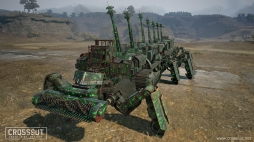 画像ギャラリー No.004のサムネイル画像 / 「CROSSOUT」,特別車両リヴァイアサンを操作して戦う「クランバトル」が実装