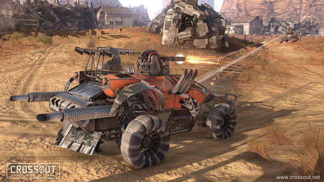 画像ギャラリー No.005のサムネイル画像 / MMOクラフト系カーアクション「CROSSOUT」，新たなストーリーモード「アドベンチャー」のクローズドβテストがスタート