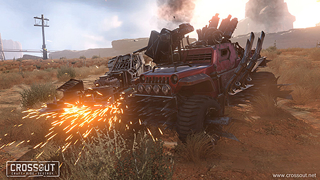 画像ギャラリー No.006のサムネイル画像 / MMOクラフト系カーアクション「CROSSOUT」，新たなストーリーモード「アドベンチャー」のクローズドβテストがスタート