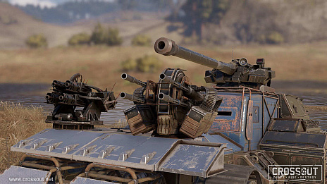 画像ギャラリー No.005のサムネイル画像 / カーアクション「CROSSOUT」，最新アップデート「黙示録の騎士」で新モードの「カスタムバトル」や追加「レリック」武器などが実装