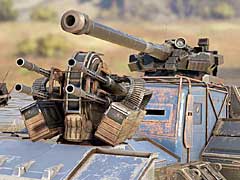 カーアクション「CROSSOUT」，最新アップデート「黙示録の騎士」で新モードの「カスタムバトル」や追加「レリック」武器などが実装