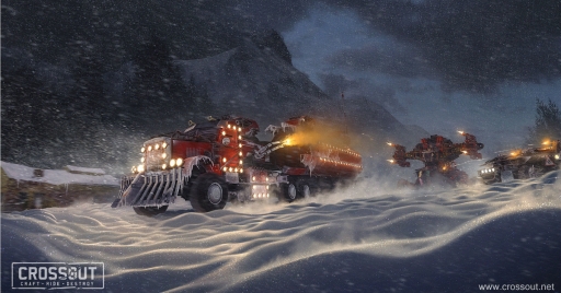 画像ギャラリー No.001のサムネイル画像 / 「CROSSOUT」でXmasイベント「スノーストーム」がスタート