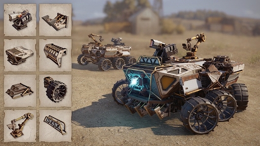 画像ギャラリー No.002のサムネイル画像 / 「CROSSOUT」，新イベント「ドゥームズデー車両」が開催中