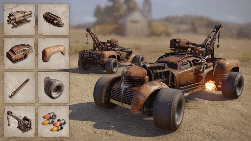 画像ギャラリー No.003のサムネイル画像 / 「CROSSOUT」，新イベント「ドゥームズデー車両」が開催中