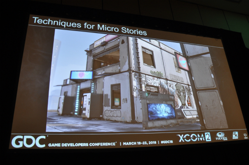 画像ギャラリー No.027のサムネイル画像 / ［GDC 2018］XCOM2の自動生成マップに隠された物語とは？　小さな痕跡を使って物語を語る方法